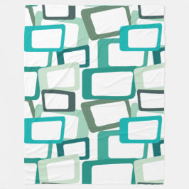 Manta Polar Rectángulos modernos de mediados del siglo