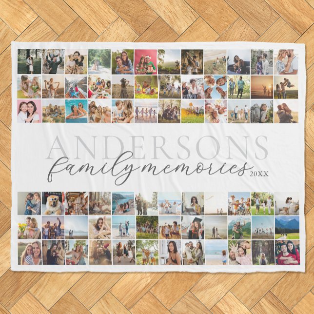 Manta Polar Recuerdos familiares personalizados 72 Collage de  (Subido por el creador)