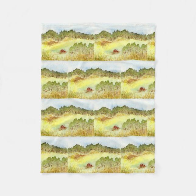 Manta Polar Red Barn (Anverso)