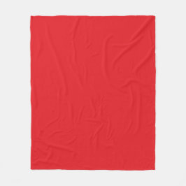 Manta Polar Red Fleece Blanket