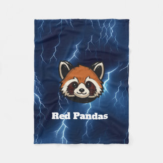 Manta Polar Red Pandas Personalizado Fleece Blanket