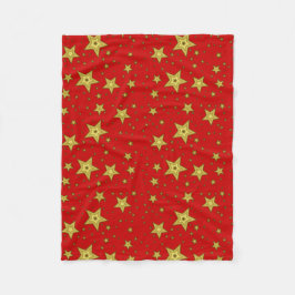 Manta Polar Red star blanket