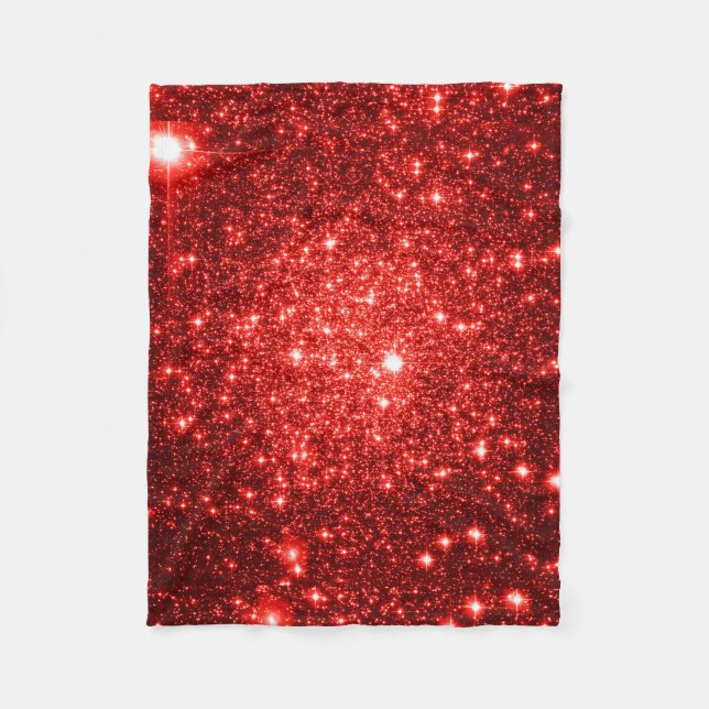 Manta Polar Red Stars Fleece Blanket (Anverso)