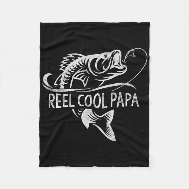 Manta Polar Reel Cool Papa Fishing Dad Gifts Father's Day Fish (Anverso)