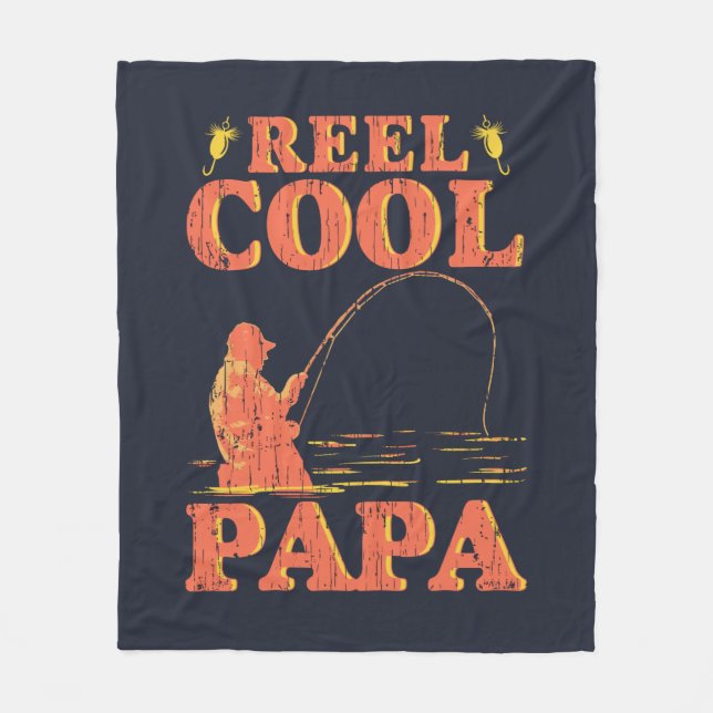 Manta Polar Reel Guay Papa Fishing Dad (Anverso)