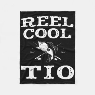 Manta Polar Reel Guay Tío Pesca Pescador Gracioso Abuelo
