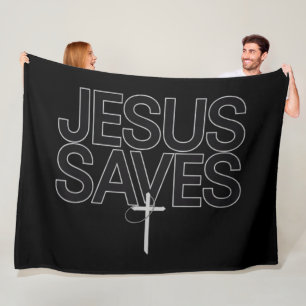 Manta Polar Regalo cristiano versículo de la Biblia de Jesús F