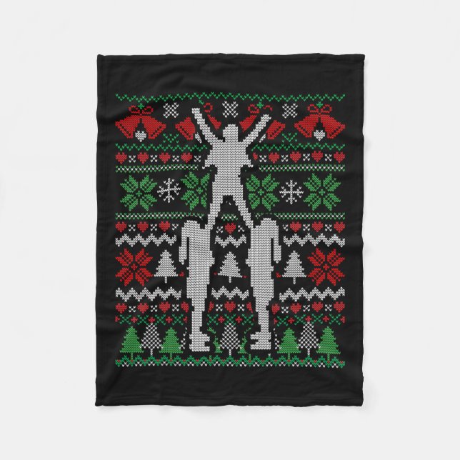 Manta Polar Regalo de animadores de navidades (Anverso)