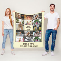 Regalo de Año Nuevo Collage de fotos personalizado