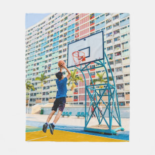Manta Polar Regalo de baloncesto de Guay