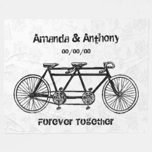 Manta Polar regalo de boda personalizado