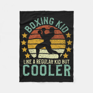 Manta Polar Regalo de boxeo para niños divertidos