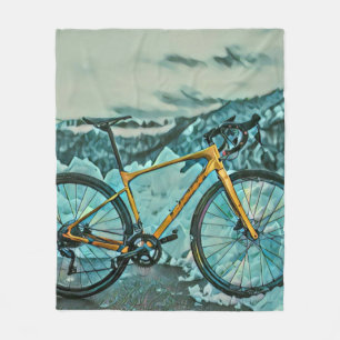 Manta Polar Regalo de ciclismo sobre el amante