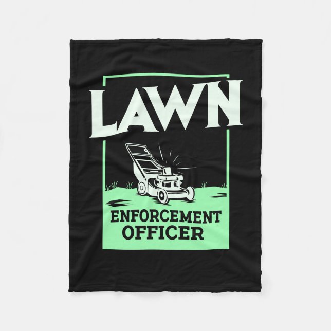 Manta Polar Regalo de ducha de césped de jardín (Anverso)