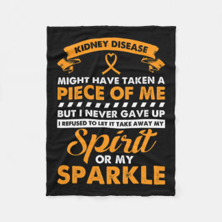 Manta Polar Regalo de enfermedad renal - Nunca renuncies al cá