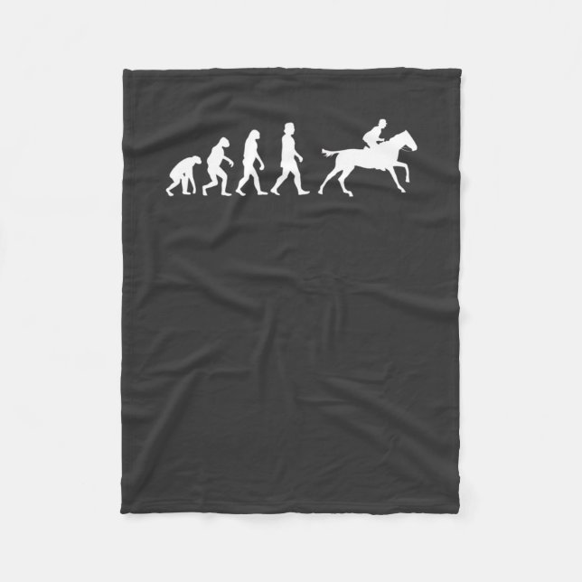 Manta Polar Regalo de equitación para caballos (Anverso)