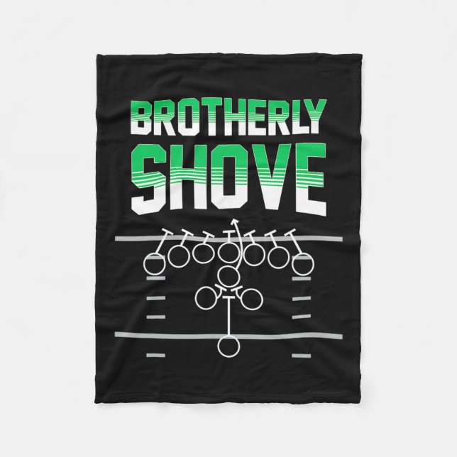 Manta Polar Regalo de fans del fútbol divertidos (Anverso)