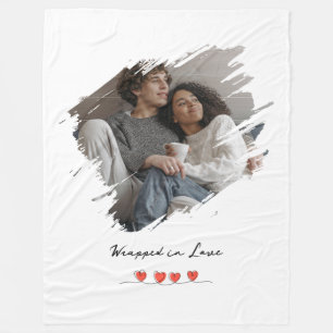Manta Polar Regalo de Foto Personalizado para San Valentín Env