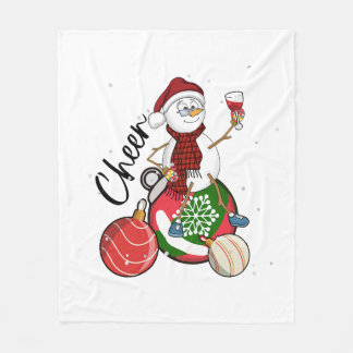 Manta Polar Regalo de Navidad Saludos Juntos