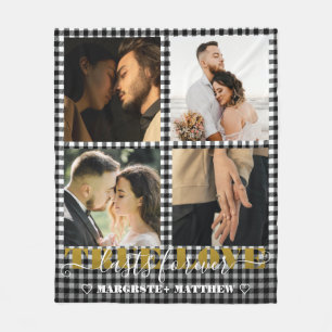 Manta Polar Regalo De Novia personalizado Para Cumpleaños