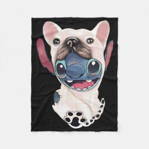 Manta Polar Regalo de perro Bulldog francés divertido
