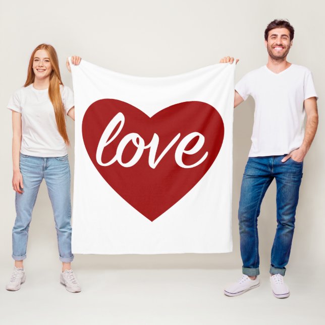 Manta Polar Regalo de San Valentín (In situ)