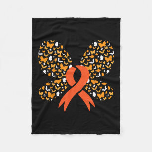 Manta Polar Regalo de sobreviviente de leucemia por mariposa d