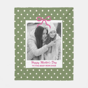 Manta Polar Regalo del Día de la Madre para la Mejor Mamá Pers