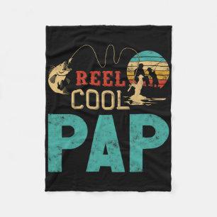 Manta Polar Regalo del Día del Padre para pescador de papá gen