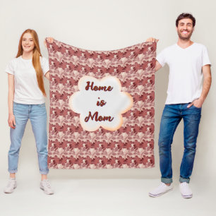 Manta Polar Regalo floral personalizado y hecho a medida para 