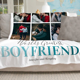 Manta Polar Regalo genial para novio | La mejor foto del mundo