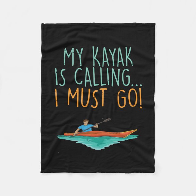 Manta Polar Regalo Kayak (Anverso)