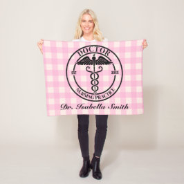 Manta Polar Regalo Médico Personalizado Para Graduación Y Grad