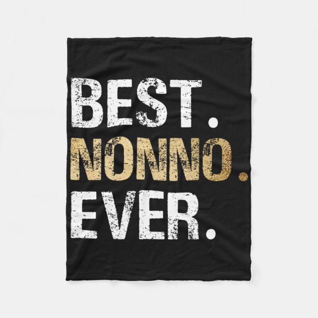 Manta Polar Regalo no-indo de la nieta, nieta, mejor no-nieto (Anverso)