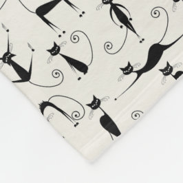 Manta Polar Regalo para amantes de gatos con estilo acogedor