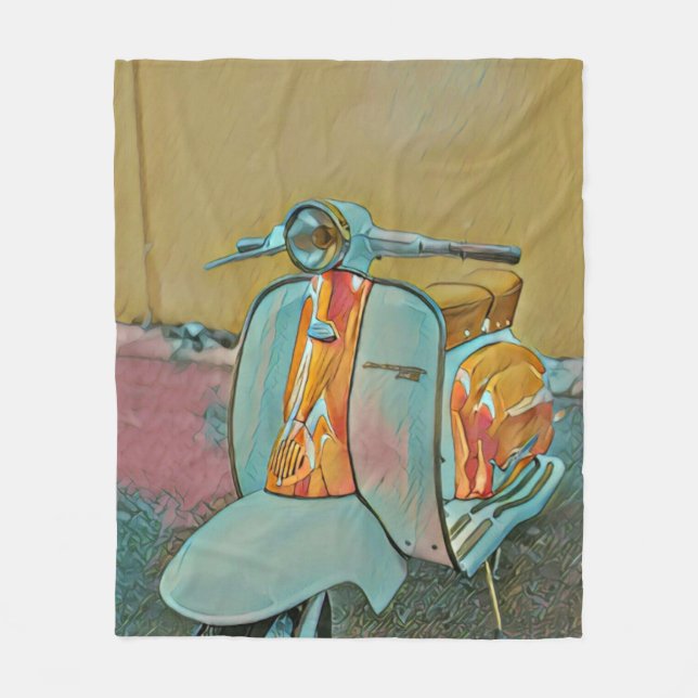 Manta Polar Regalo para ciclista (Anverso)