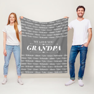 Manta Polar Regalo para cualquier persona con un modelo de nom
