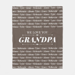 Manta Polar Regalo para cualquier persona con un modelo de nom