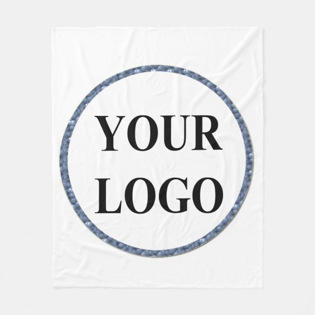 Manta Polar Regalo para la abuelita, añada tu LOGO (Anverso)