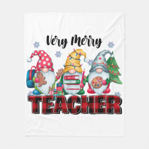 Manta Polar Regalo para Maestro Profesor Muy Alegre