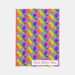 Manta Polar Regalo personalizado arco brillante grande del