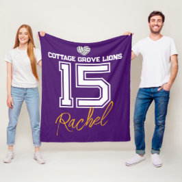 Manta Polar Regalo personalizado para sénior de voleibol