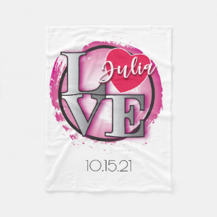 Manta Polar Regalo Philadelphia Love Blanket Bat Mitzvah