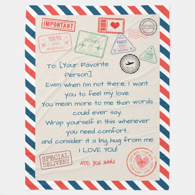 Manta Polar Regalo por el Día de la Madre - Maqueta personaliz (Anverso)