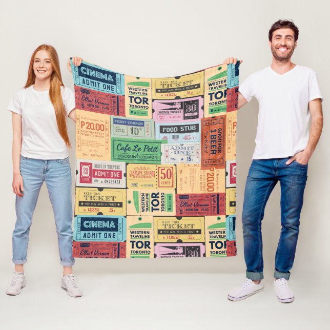 Manta Polar Regalo único Cenima entradas occidentales rústicas (In situ)