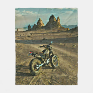 Manta Polar regalo vintage de cumpleaños para motociclistas
