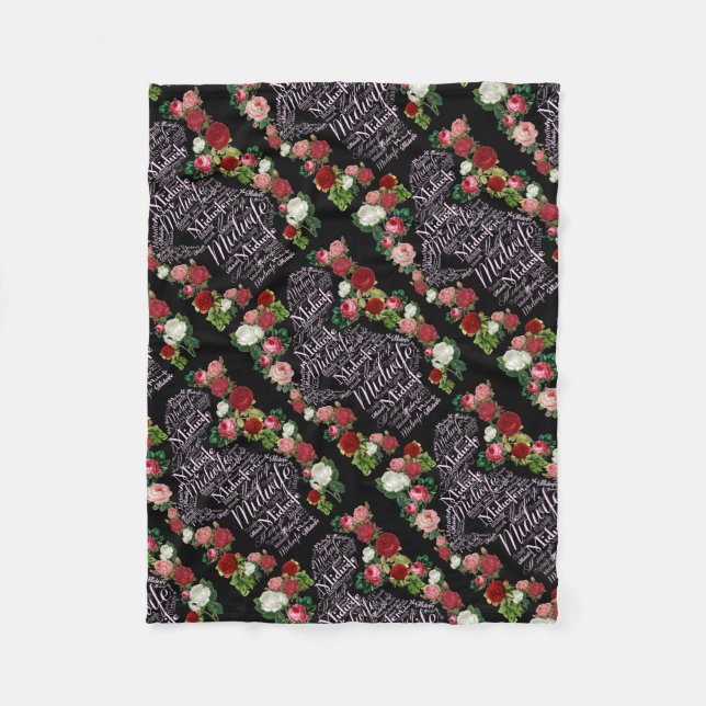 Manta Polar Regalos caseros de la partera, obstetricia, (Anverso)