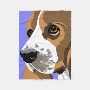 Manta Polar Regalos de Basset Hound