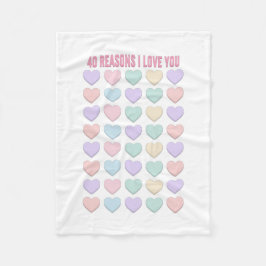 Manta Polar Regalos de cumpleaños 40 - regalos 40