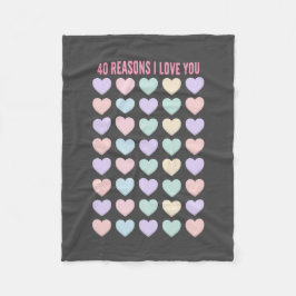 Manta Polar Regalos de cumpleaños número 40 - regalos número 4